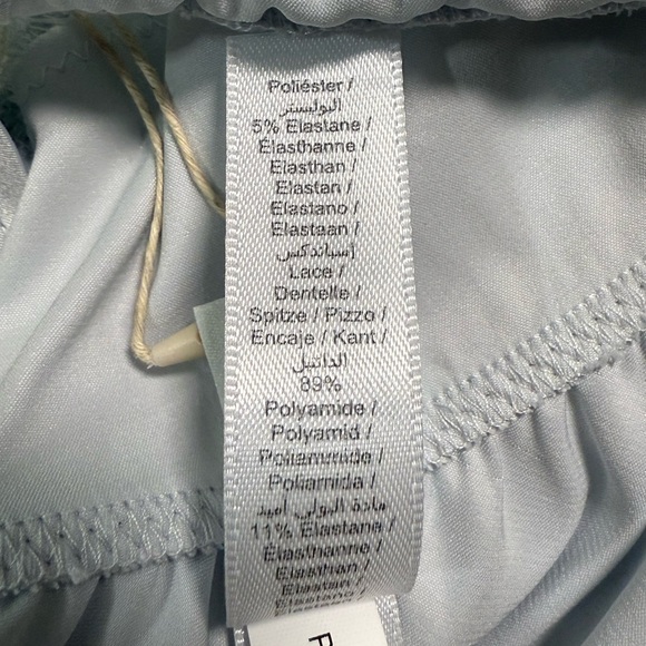 SKIMS | Woven Shine Babydoll and Short Set | XS | Cloud - Picture 6 of 8